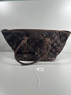 J. Crew Quilted Brown Tote Bag. A J. Crew quilted brown tote bag. This contemporary style bag 