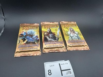 MTG Dragon's Maze - Booster Pack Lot of 3. Sealed