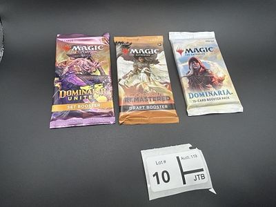 MTG Dominaria Pack Lotr of 3. SealedDominaria Booster PackDominaria Remastered Draft Booster 