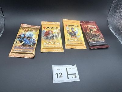 MTG Mixed Booster Pack Lot of 4. Sealed1 x Dragon's Maze2 x Guilds of Ravnica1 x Hour of Devastation