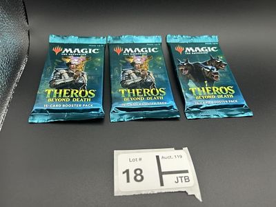 Theros Beyond Death - Booster Pack Lot of 3. Sealed