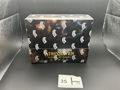 Strixhaven: School of Mages - Theme Booster Box. SealedTotal of 10 BoostersBox Includes 2 sets of 5