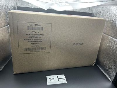 MTG Dominaria United Commander deck Lot. Factory Sealed in BoxTotal of 4 Decks2 of each 