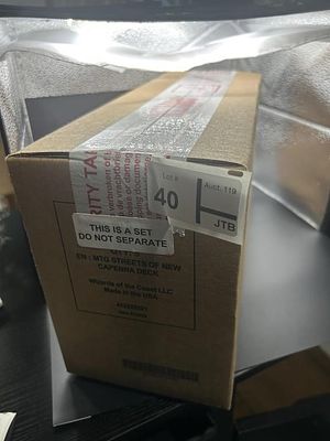 Streets of New Capenna - Commander Deck Display. Box;SealedContains 5 Commander Decks