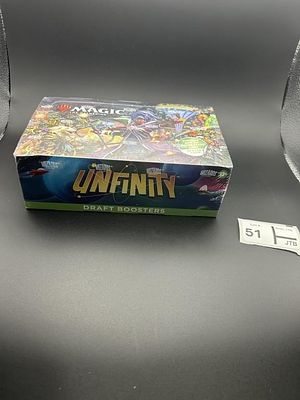 Unfinity - Draft Booster Box. SealedProduct DetailsContents:•36 Unfinity Draft Boosters + 1 box 