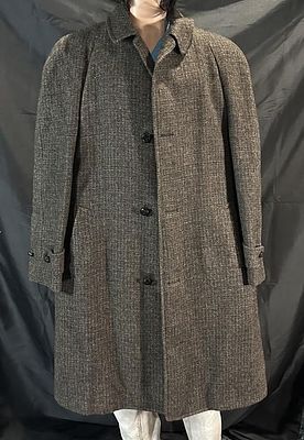 Harris Tweed Scottish Wool Coat