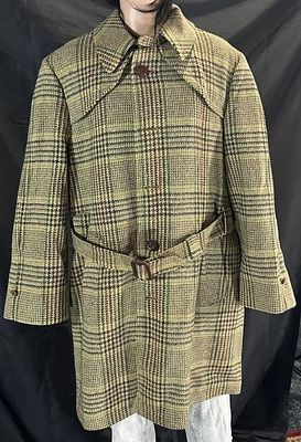 Mistral by Plymouth of Boston Men's Wool Coat