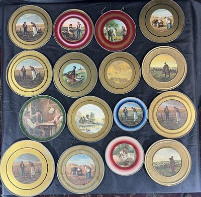 16 Farm Scene Flue Covers