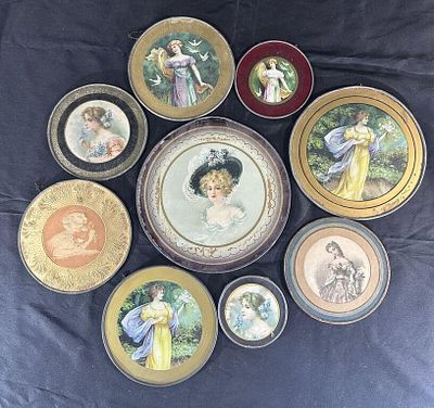 9 Flue Covers Featuring Lovely Ladies