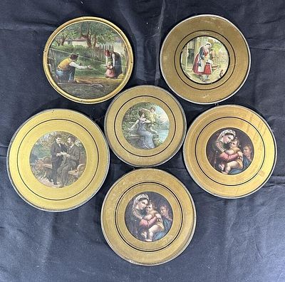 6 Victorian Era Flue Covers