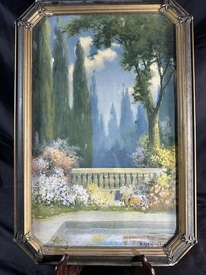 Robert Atkinson Fox (1860-1935) "Midsummer Magic". Print; Framed under glass to 16.5' x 24.5"