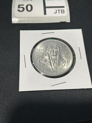1978 Mexican 100 Pesos 72% Silver AU Coin