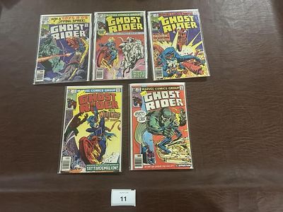 Ghost Rider Comic Book Lot of 5. #57 #55 #54 #50 #49