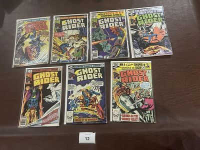 Ghost Rider Comic Book Lot of 7. #62 #61 #56 #55 #53 #49 #48