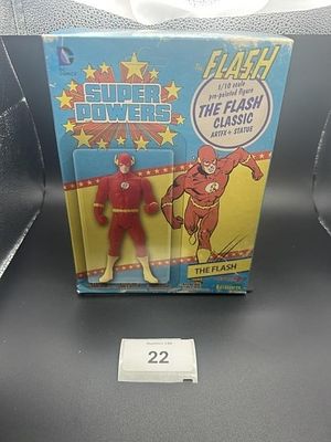 Artfx Flash Statue Sealed Box: DC Comics. Super Powers The Flash Classic