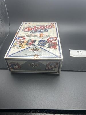 1991 Upper Deck Baseball Factory Sealed Box:
