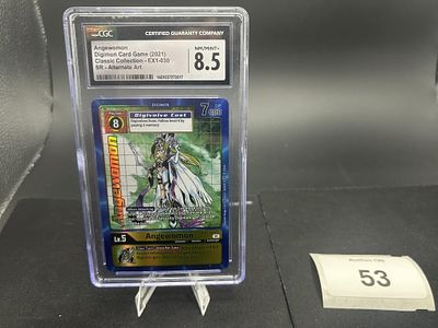 [Alt Art] EX1-030 Angewomon - Digimon Card. Graded:GCG 8.5
