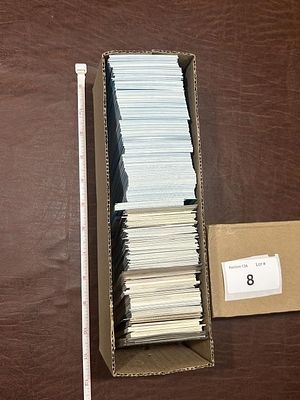 Box of lot of Cards Appears Late 80's-00's. Hockey