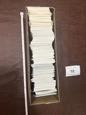 Box of lot of Cards Appears 2000's. Football