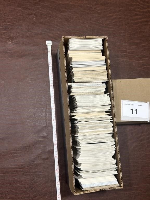 Box of lot of Cards Appears Late 80's-00's. Basketball