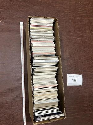 Box of lot of Cards Appears Late 80's-00's. Baseball