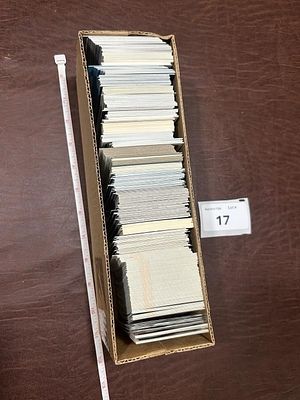 Box of lot of Cards Appears Late 80's-00's. Hockey