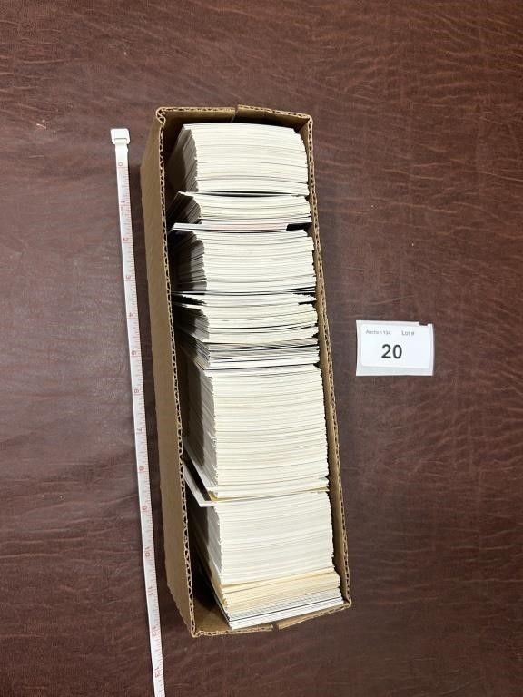 Box of lot of Cards Appears Late 80's-00's. Basketball