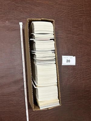 Box of lot of Cards Appears Late 80's-00's. Basketball