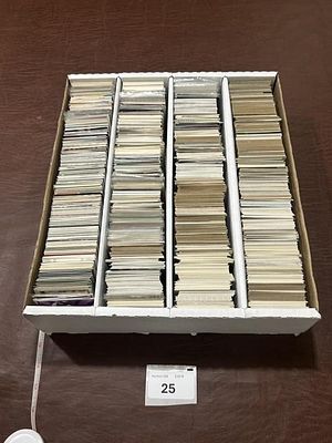 Box lot of Cards Appears Late 80's-00's. Baseball