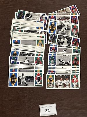 1993 National Baseball Library Card Lot. Upper Deck