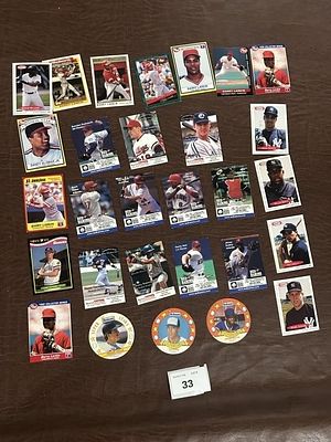 Baseball Branding Lot & Magnet Set. Magnet Set Is Minor League