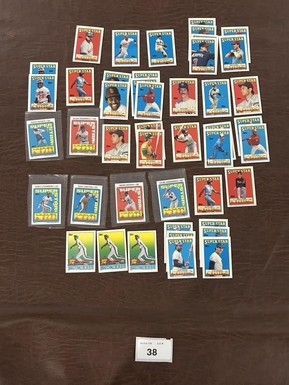 Mini Baseball Superstar Card Lot
