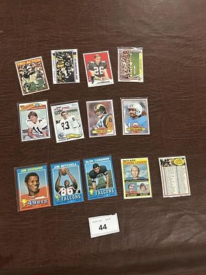 Vintage Football Card Lot