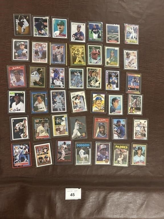 Baseball card lot