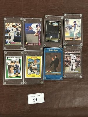 Nolan Ryan Baseball Card Lot