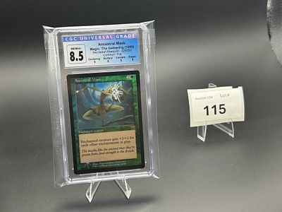 MTG Ancestral Mask Foil. Mercadian Masques Graded CGC 8.5