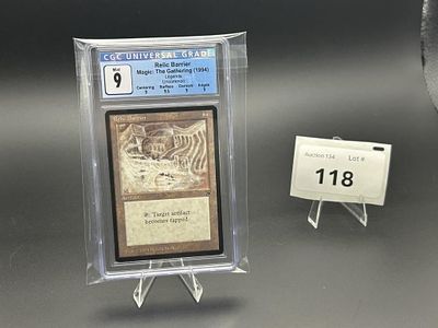 MTG Relic Barrier. Legends Graded CGC 9