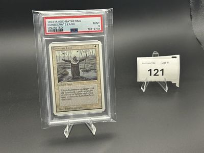 MTG Consecrate Land. Unlimited Graded PSA 9