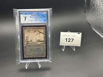 MTG Swamp. Beta Graded CGC 7