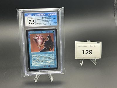 MTG Unsummon. Beta Graded CGC 7.5