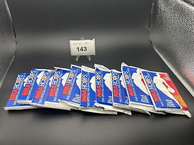 1989-90 NBA Hoops Wax Pack Lot of 10