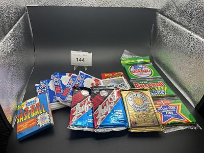 Mixed Sport Wax Pack Lot