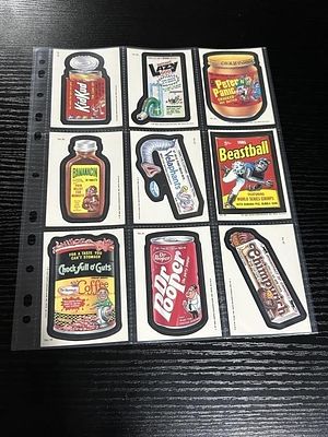 1985 Topps Wacky Packages Cards Lot of 9. Lot of (9) 1985 Topps Wacky Packages cards including 