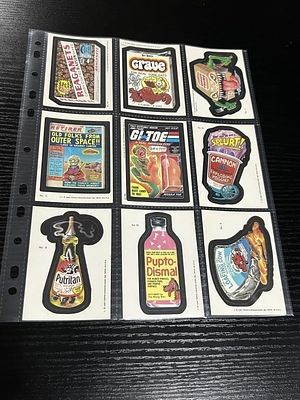 1985 Topps Wacky Packages Cards Lot of 9. Lot of (9) 1985 Topps Wacky Packages cards including 