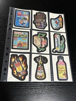 1985 Topps Wacky Packages Cards Lot of 9. Lot of (9) 1985 Topps Wacky Packages cards including 