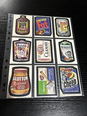 1979 Topps Wacky Packages Cards Lot of 9;. Lot of (9) 1979 Topps Wacky Packages cards including 