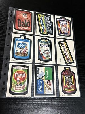 1979 Topps Wacky Packages Cards Lot of 9. Lot of (9) 1979 Topps Wacky Packages cards including 