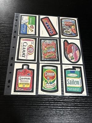 1979 Topps Wacky Packages Cards Lot of 9. Lot of (9) 1979 Topps Wacky Packages cards including 