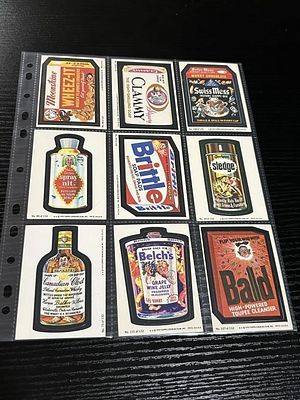 1979 Topps Wacky Packages Cards Lot of 9. Lot of (9) 1979 Topps Wacky Packages cards including 