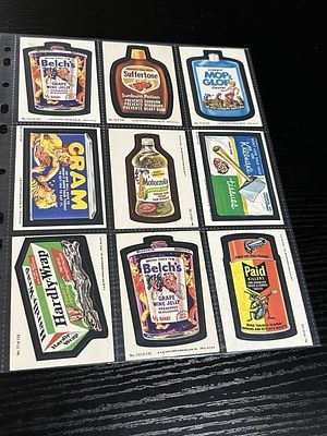1979 Topps Wacky Packages Cards Lot of 9. Lot of (9) 1979 Topps Wacky Packages cards including 